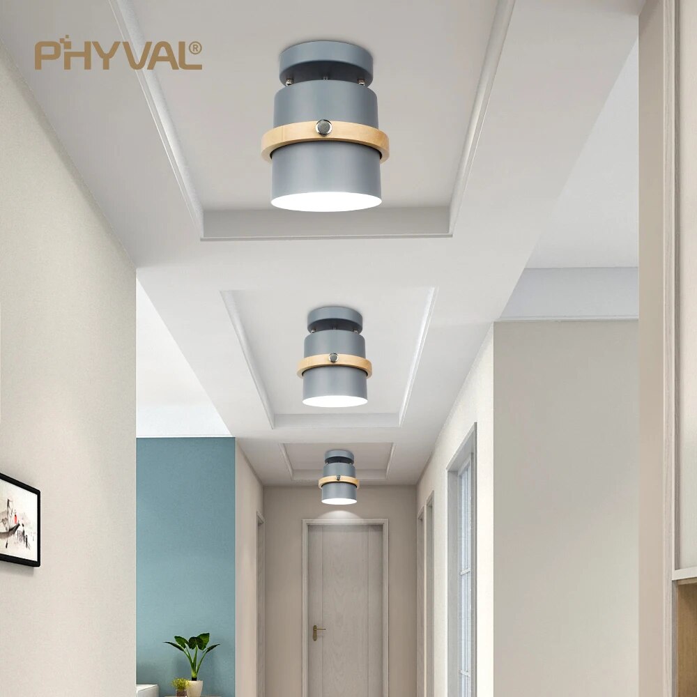 Plafonnier LED décoration nordique - vue 3 sur 7