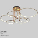 lustre circulaire moderne et luxueux pour éclairage intérieur