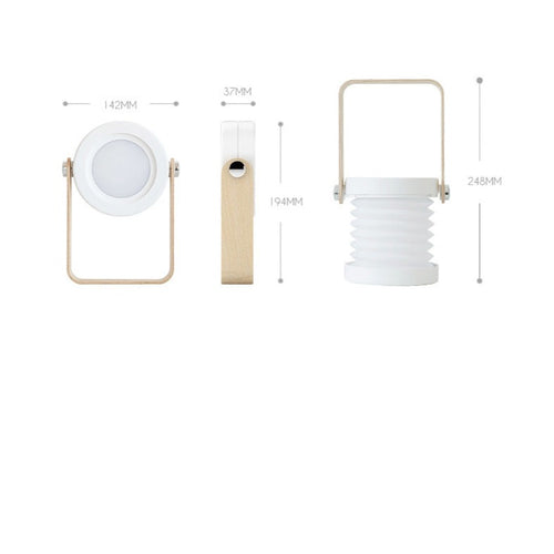 Lampe à poser moderne LED pliante portable Melrose