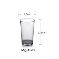 Ensemble 6 verres acrylique incassables style moderne cuisine