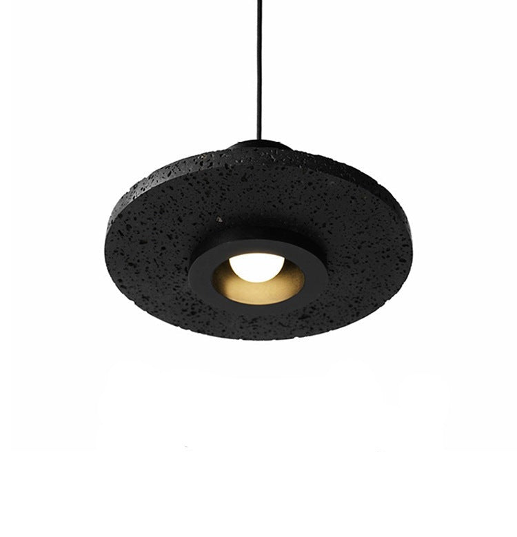 Suspension industrielle noir et doré Terrazzo - vue 14 sur 14