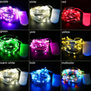 guirlande lumineuse à led en fil de cuivre pour fête mariage et noël