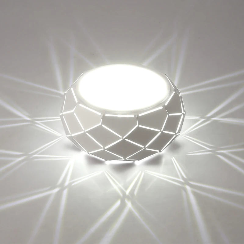 Plafonnier LED moderne simplicité 5W 12W - vue 2 sur 18