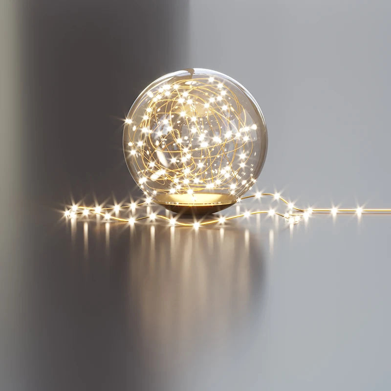 plafonnier en verre cristal design moderne pour intérieur élégant - vue 9 sur 8
