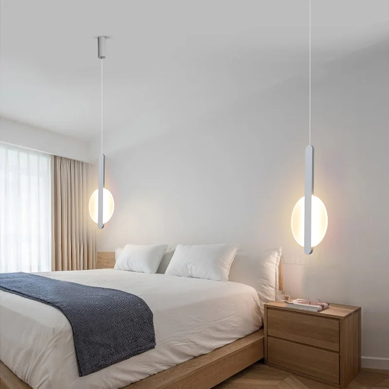 suspension moderne à led pour décoration intérieure élégante - vue 5 sur 12