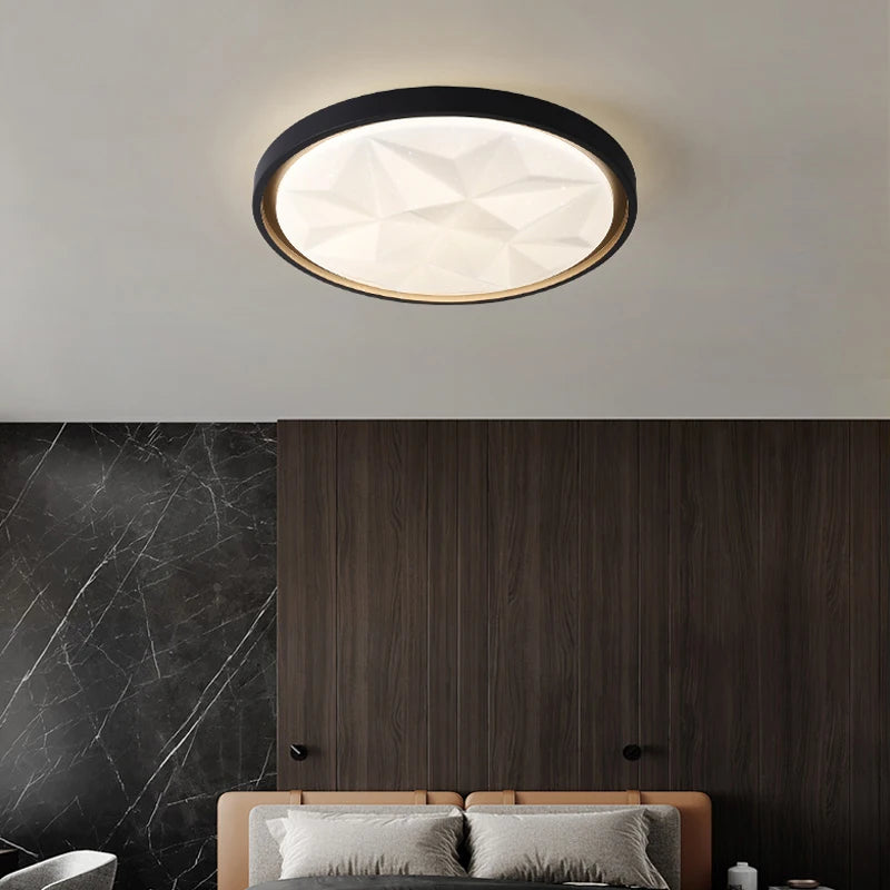 plafonnier led nordique simple créatif luminaire éclairage intérieur - vue 3 sur 9