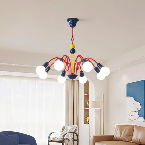 suspension vintage memphis lustre médiéval fruits luminaire lampara