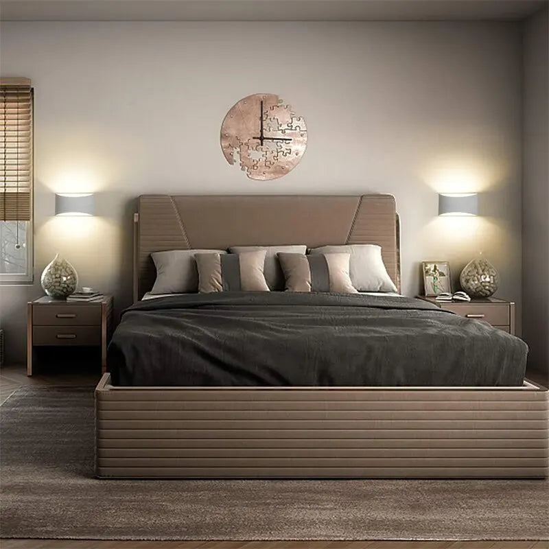 applique murale led design moderne éclairage haut et bas