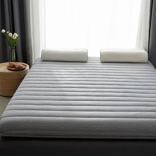 matelas latex naturel king size avec surmatelas mousse mémoire pour couple