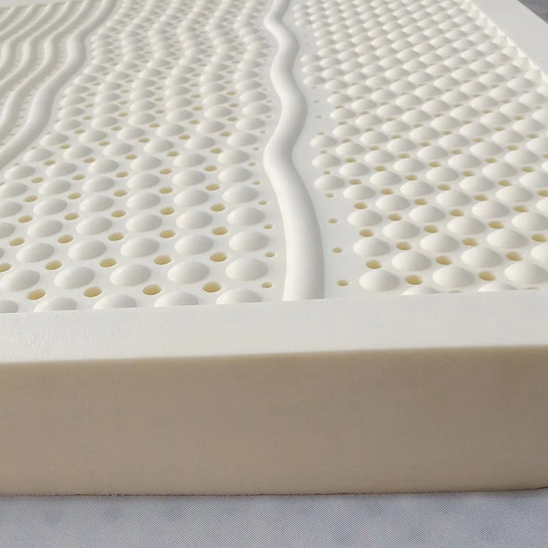 matelas latex naturel avec housse en caoutchouc pur épais