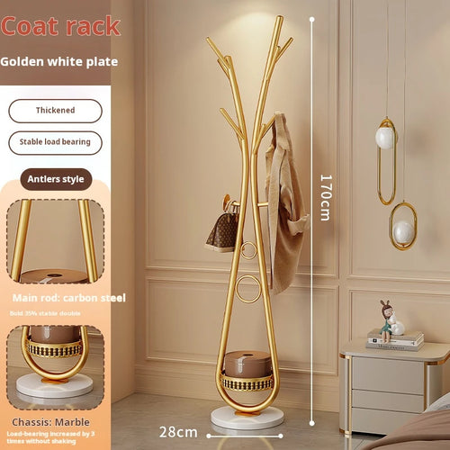 porte-manteau au sol pour rangement et organisation pratique