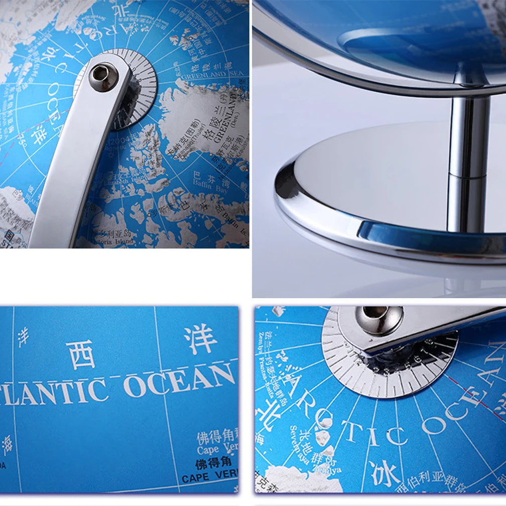globe rotatif créatif en style européen décoration artisanale - vue 3 sur 8