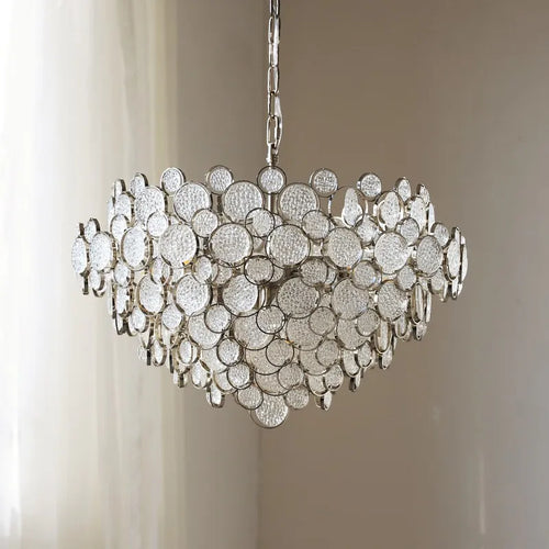 lustre led en verre design créatif et simple moderne