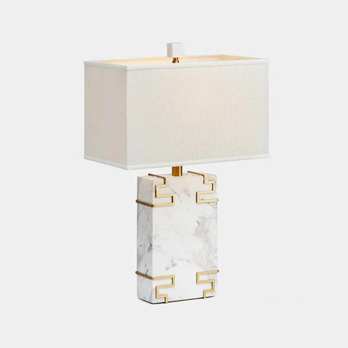 lampe de table rétro en tissu pour décoration intérieure