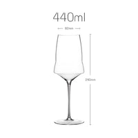 Verre champagne cristal style josephinen fait main fin