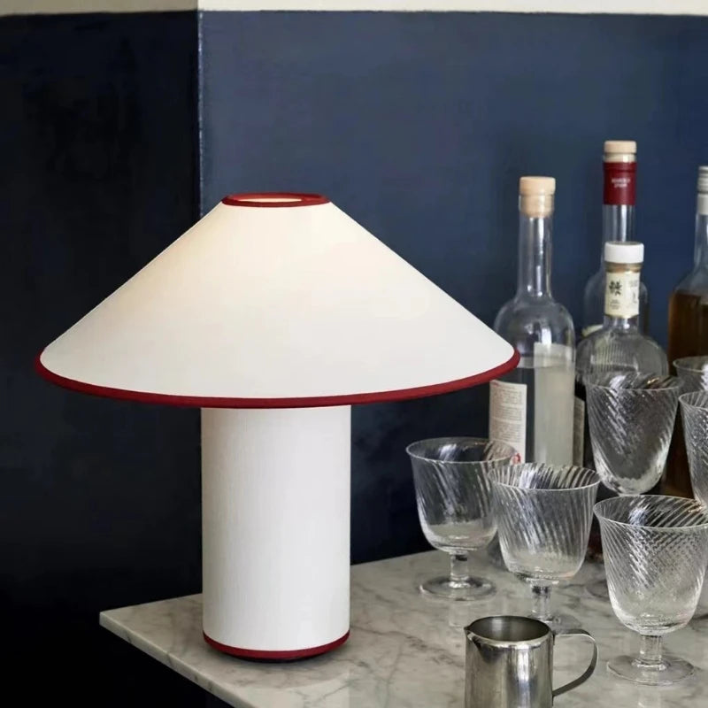 lampe à poser rétro en forme de champignon pour décoration intérieure - vue 4 sur 8