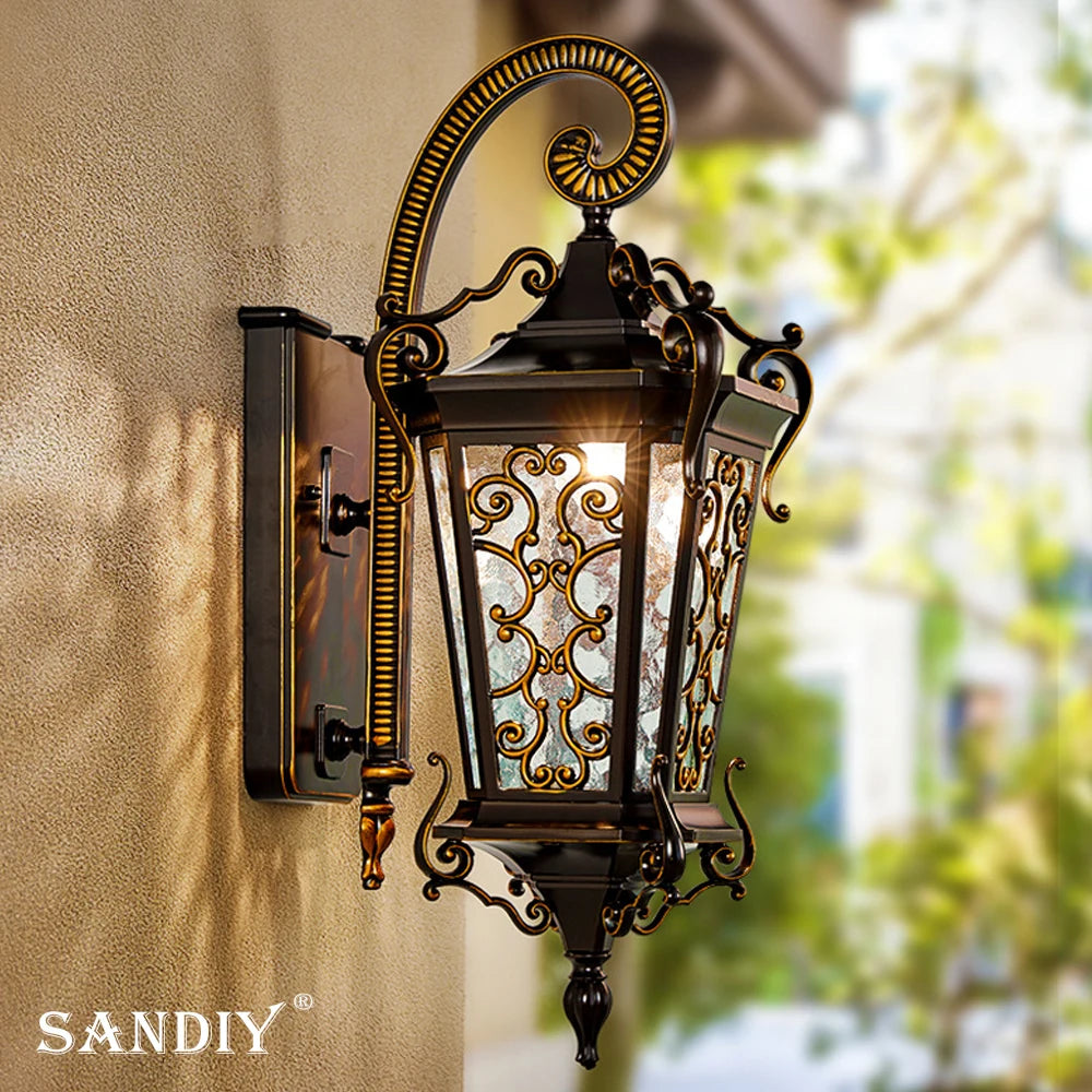 appliques murales extérieures super lumineuses pour jardin et balcon