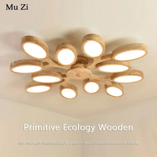 lustre à led moderne design arbre pour décoration intérieure