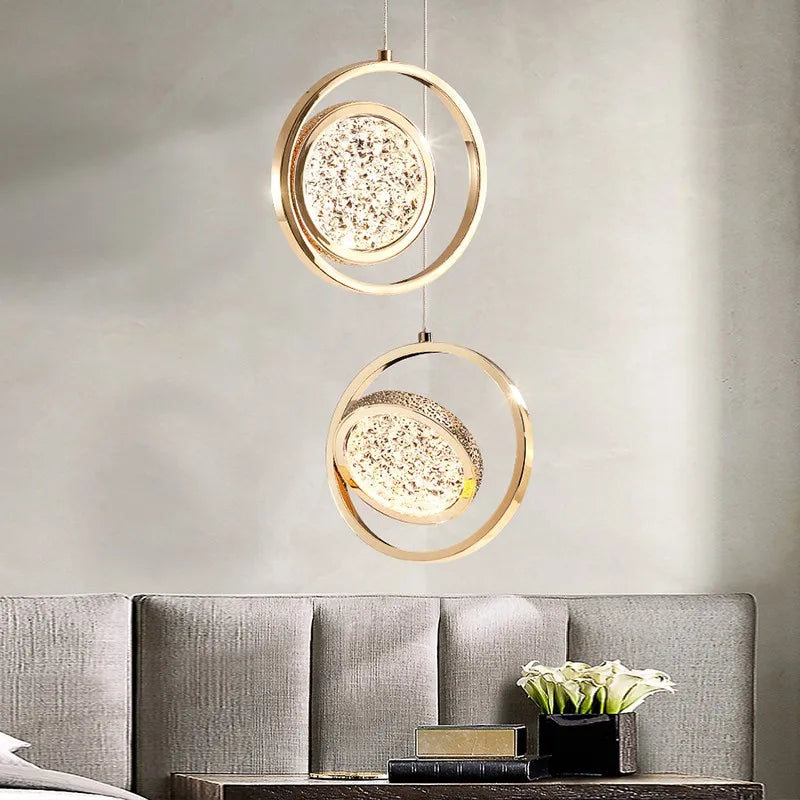 Lustres de plafond Led de luxe - vue 5 sur 8