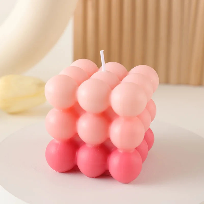 bougie parfumée big cube pour décoration moderne et aromathérapie - vue 21 sur 39