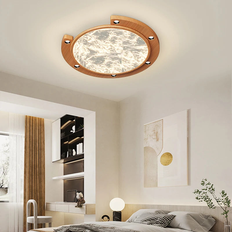 plafonnier led minimaliste protection des yeux éclairage intérieur moderne - vue 7 sur 12