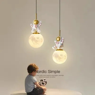 suspension panda lunaire haut de gamme - vue 3 sur 12