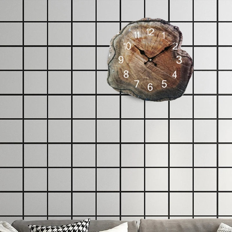 horloge murale en bois design moderne pour décoration intérieure - vue 8 sur 7