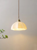 suspension nordique en métal et verre design industriel