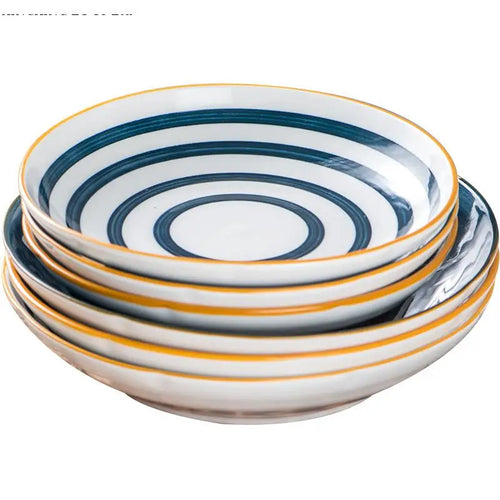 Assiette profonde japonaise porcelaine 18 cm pour soupe