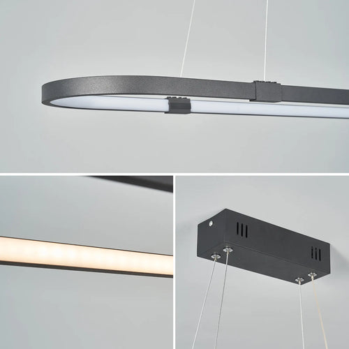 Suspension LED modernes pour salle à manger