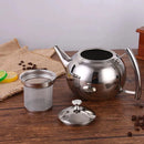 Théiere inox avec filtre infuseur 1 a 2l