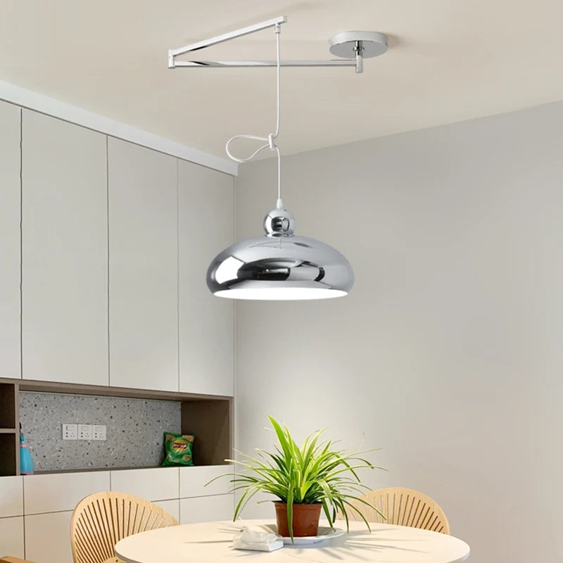 lustre led avec bras réglable pour bar et restaurant