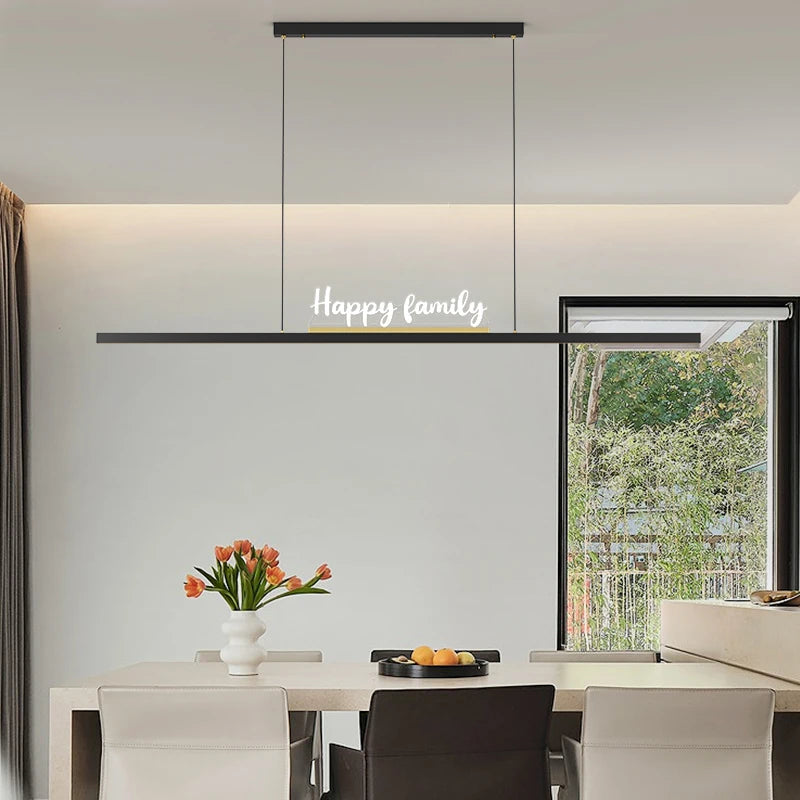 qiyimei lampe suspendue led éclairage intérieur décoration