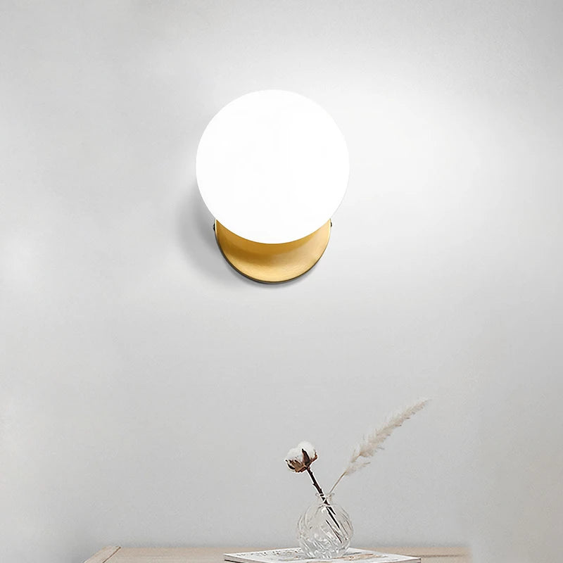 Applique murale Moderne Led nordique boule - vue 3 sur 12