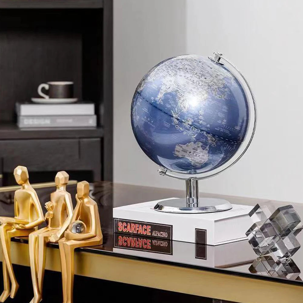 globe rotatif créatif en style européen décoration artisanale - vue 5 sur 8