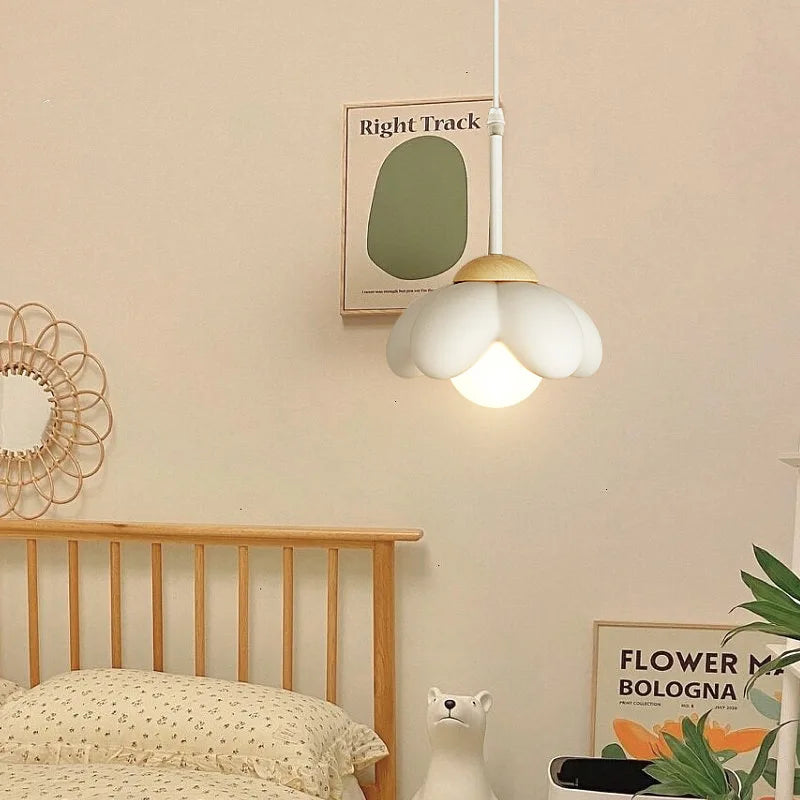 suspension romantique à fleurs pour décoration intérieure enfants - vue 5 sur 10
