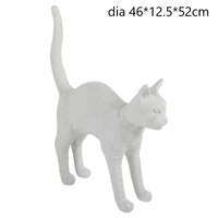 lampe de bureau esthétique en résine pour animaux décorative