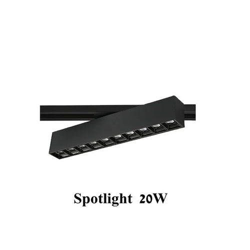 plafonnier cree led rail éclairage pour magasins et intérieurs modernes