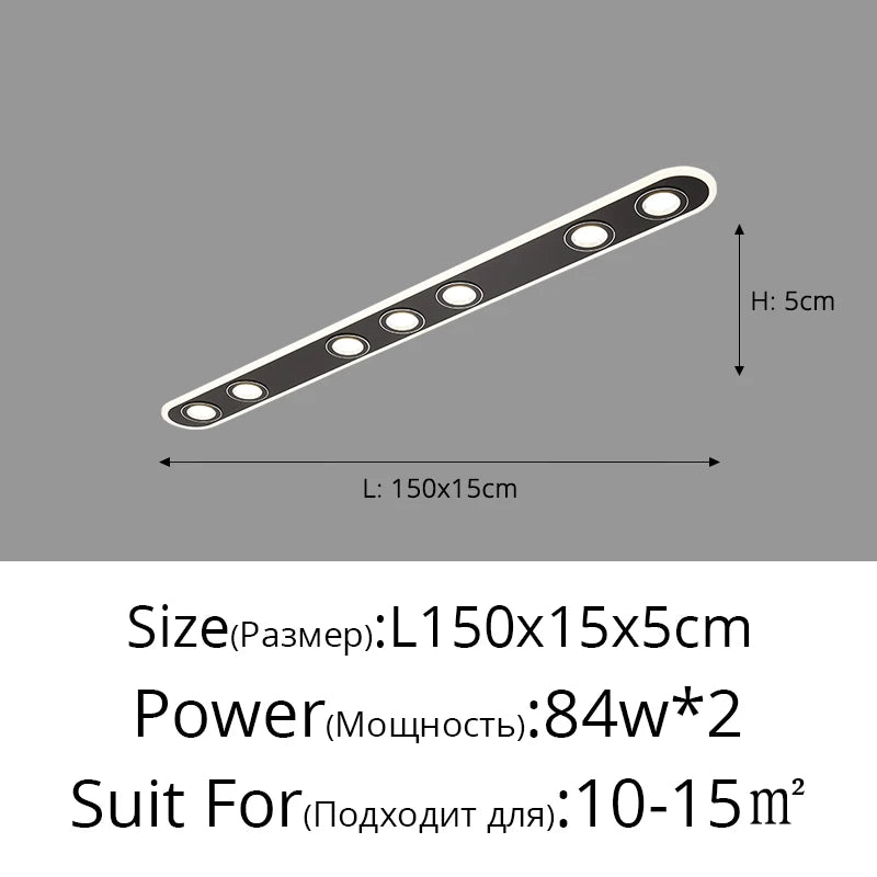 plafonnier led moderne pour décoration intérieure élégante et contemporaine - vue 20 sur 20