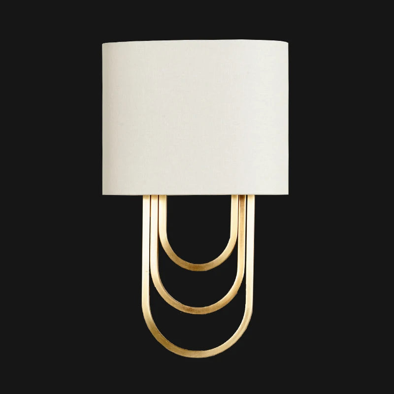 applique murale led en cuivre style américain luxe moderne