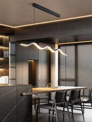 lustre de restaurant moderne minimaliste led luxueux