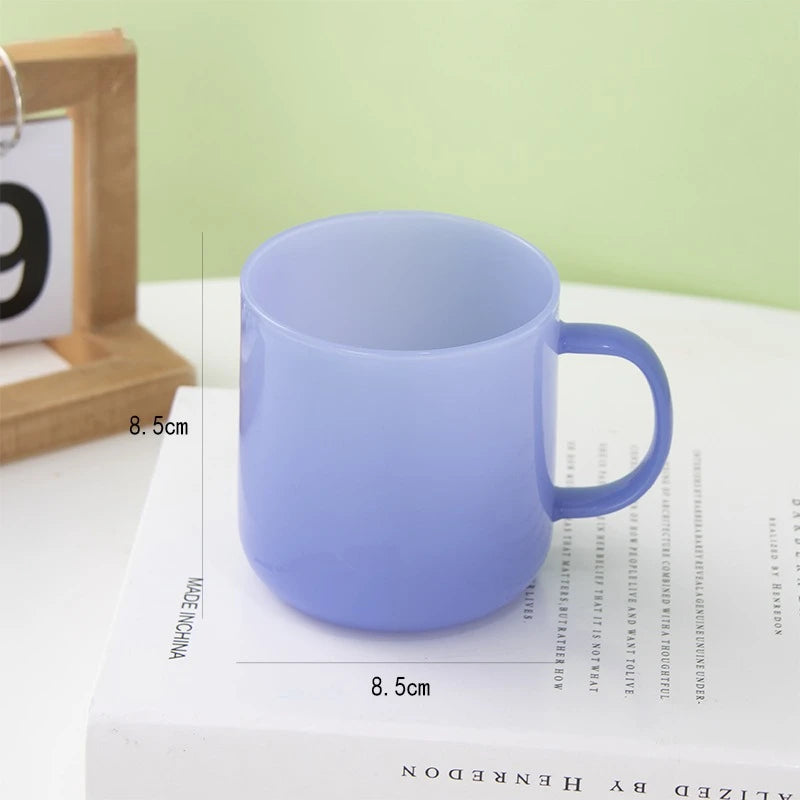 Mug verre borosilicate style coréen minimaliste bureau café