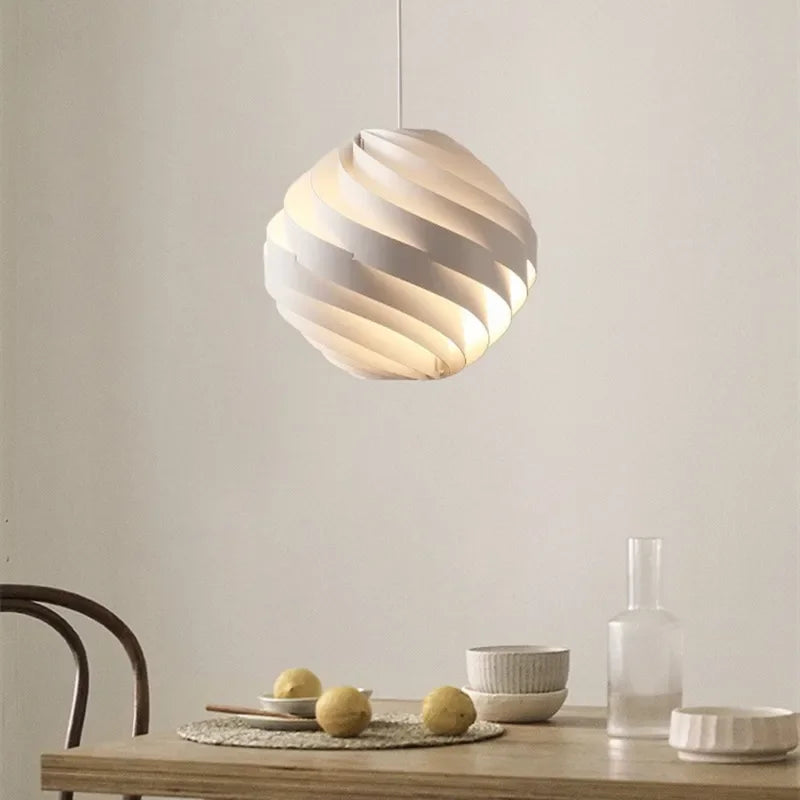 Gubi Turbo suspension design globe suspension lampe blanche pour salon lampes de chevet résidentielles maison table à manger lumières