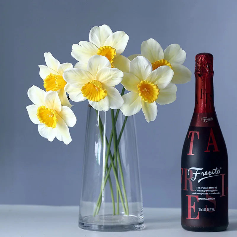 lot de 5 fleurs artificielles pour décoration intérieure et extérieure - vue 2 sur 10