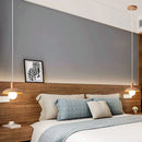 lustre led rondins frais style nordique créatif bois art