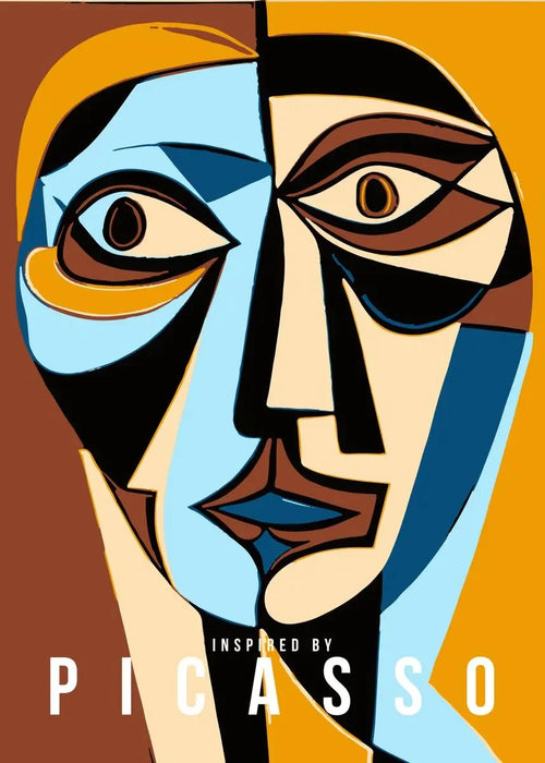 œuvres d'art abstraites vintage de picasso pour décoration murale