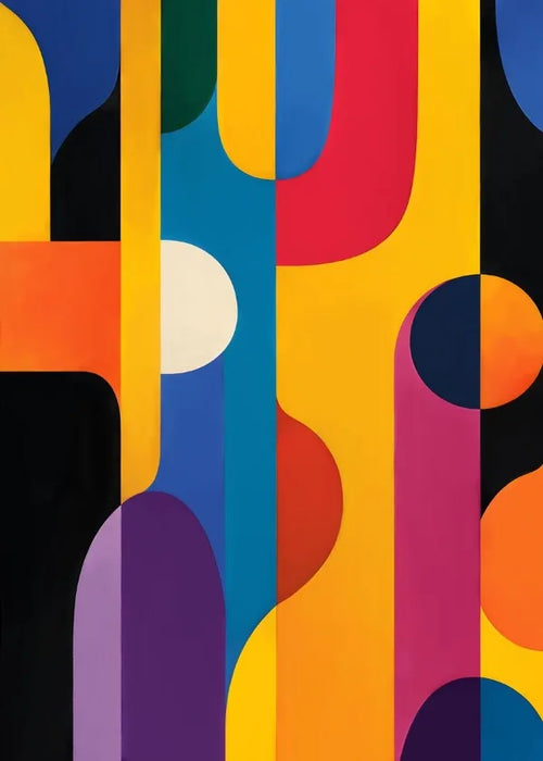 peinture abstraite décorative pour une ambiance esthétique moderne