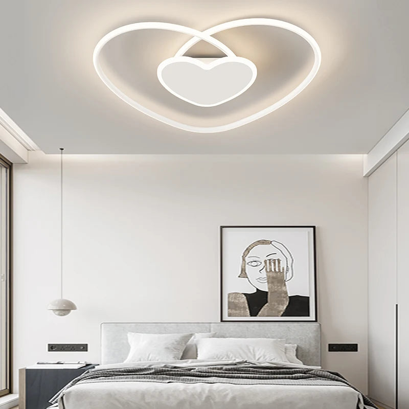 plafonnier led décoratif pour intérieur moderne et élégant - vue 3 sur 10