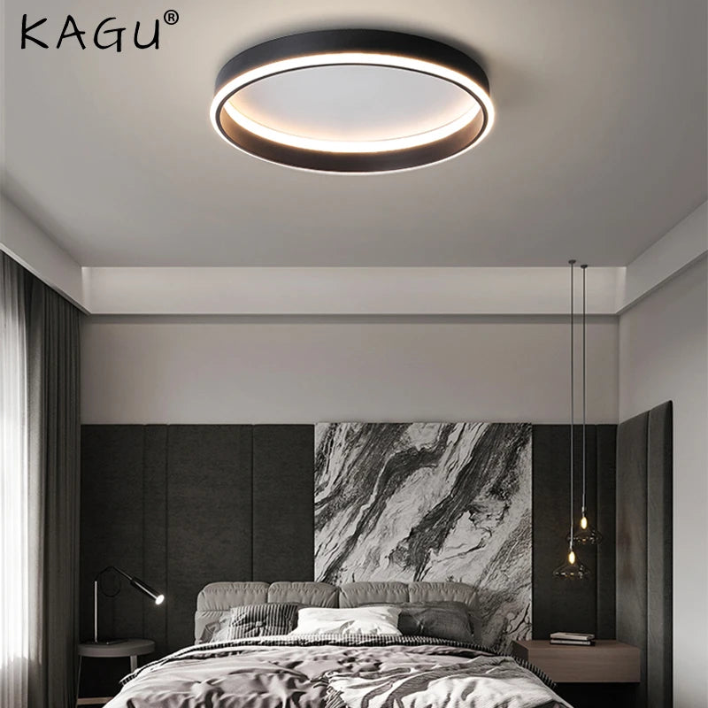 plafonnier Simple rond chambre Led moderne décor à la maison nordique salon