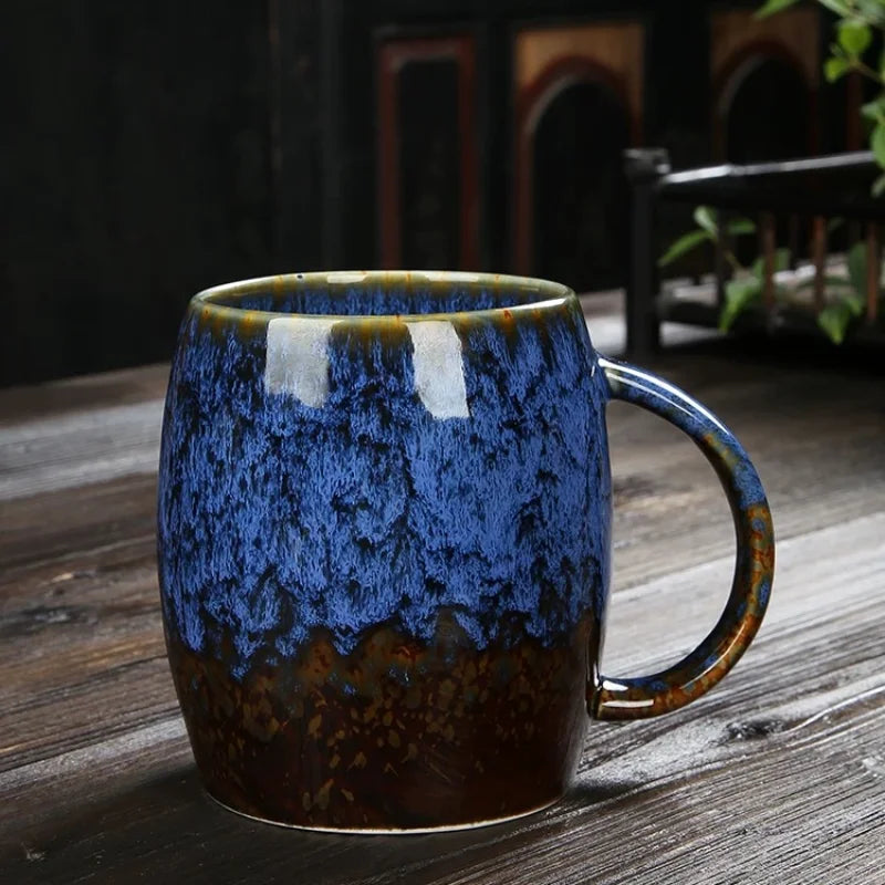 Mug céramique grande capacité style japonais couple